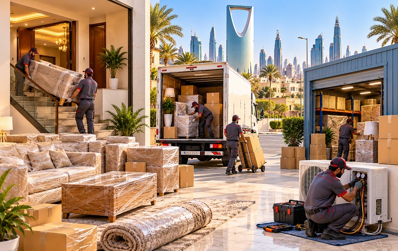 بدل التعامل مع أكثر من شركة.. خدمات متعددة داخل الرياض من مكان واحد